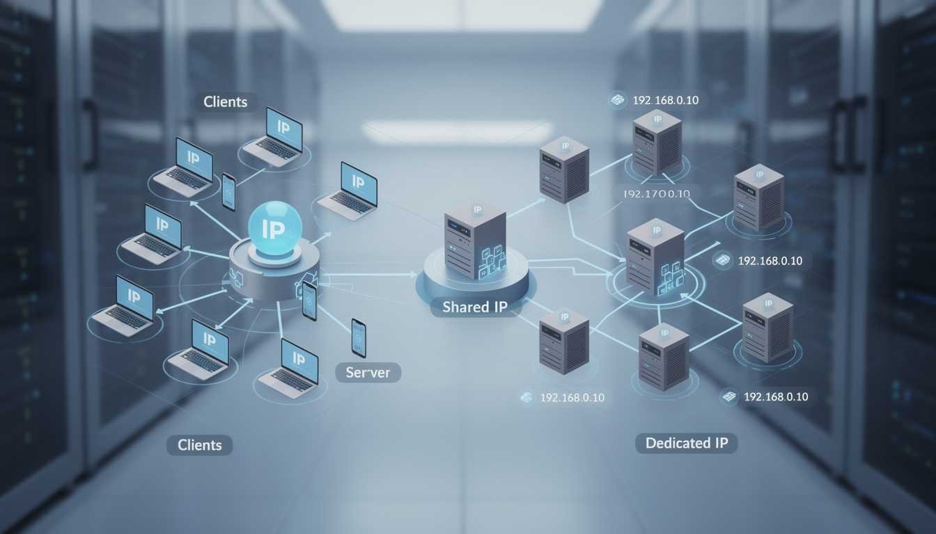 découvrez clairement la différence entre une ip dédiée et une ip partagée, leurs avantages et quand choisir chaque option pour optimiser votre présence en ligne.