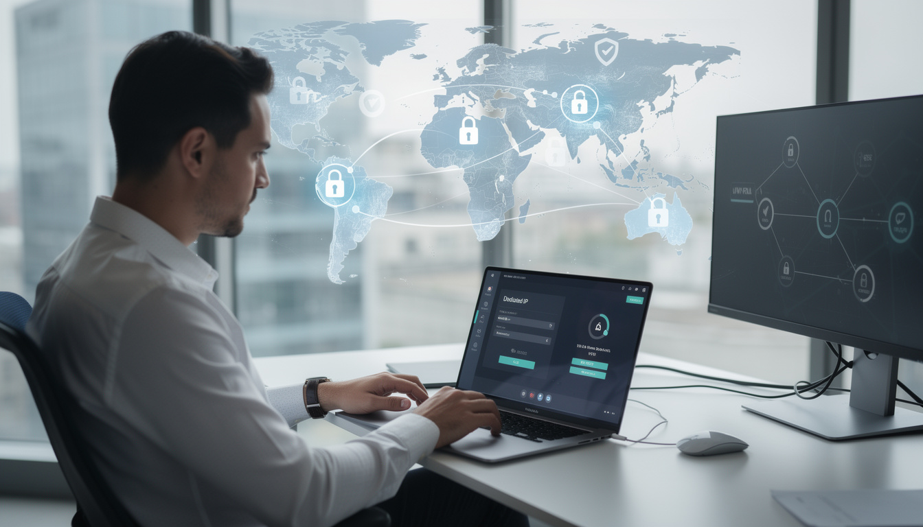 apprenez à configurer une ip dédiée pour travailler efficacement à l'étranger, garantissant sécurité et accès optimisé à vos ressources en ligne.