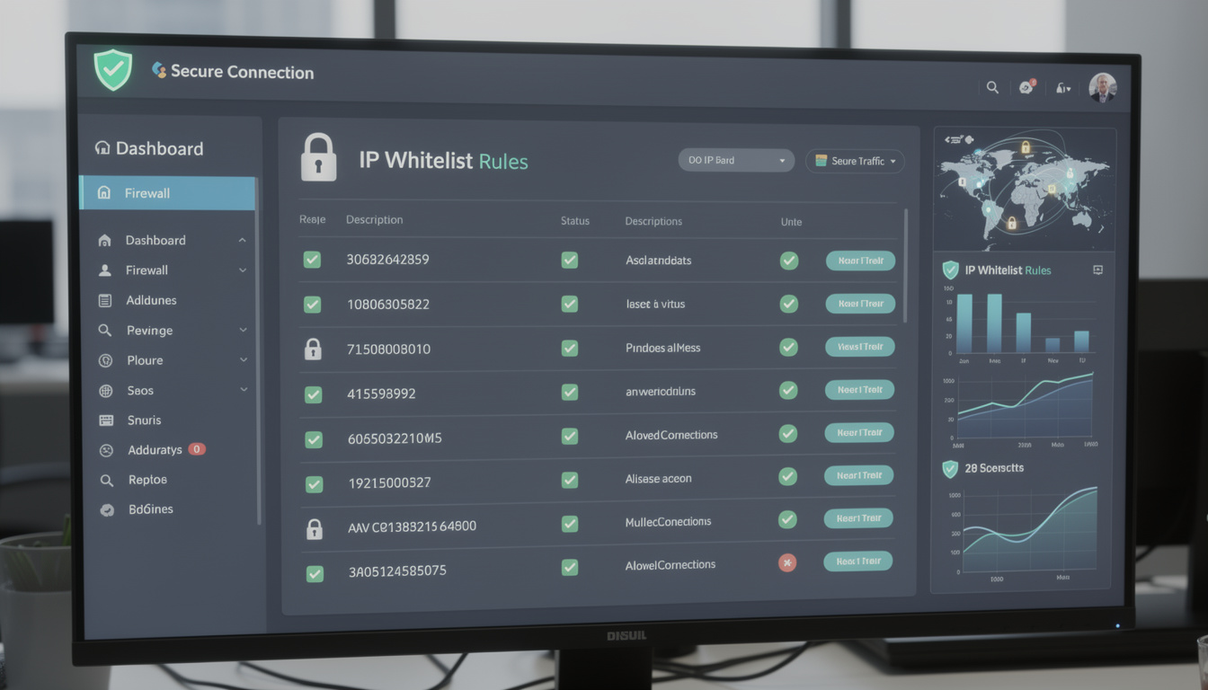 découvrez notre vpn avec ip dédiée et fonctionnalité de liste blanche ip pour une sécurité renforcée et un accès contrôlé à vos services en ligne.